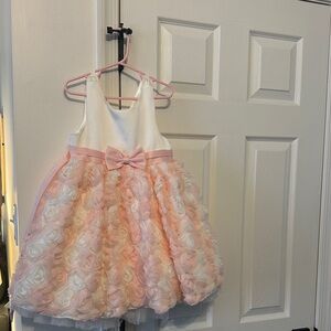 American Princess Pink and White Floral Dress